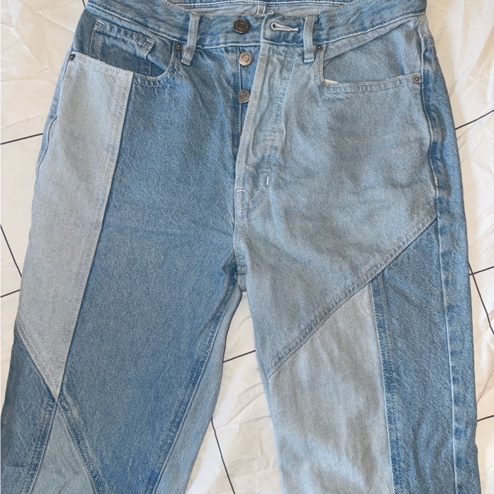 PacSun Light and Medium Blue Denim Jeans